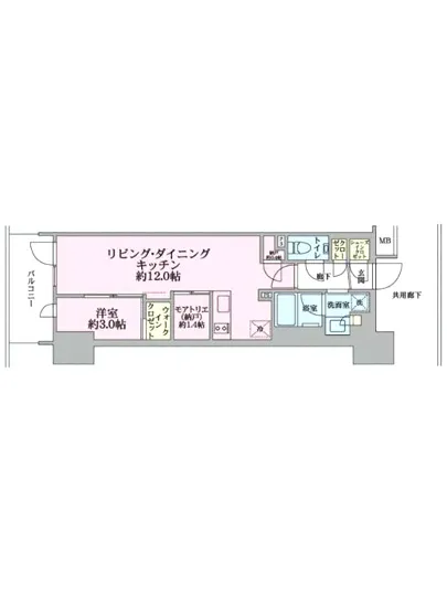 リビオ北品川リバーサイドテラス 5F