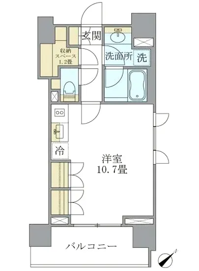 アパートメンツ千駄木 1105