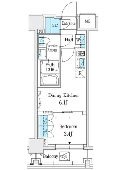 J.GRAN Court品川西大井EAST 302