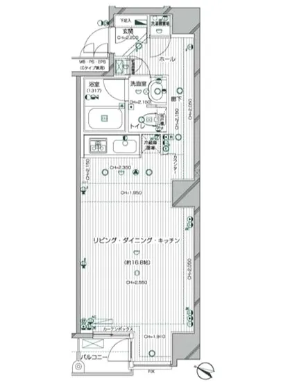 デュオ・スカーラ兜町 402