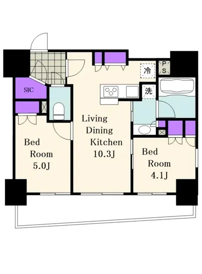 ザ・パークハウスアーバンス早稲田 601