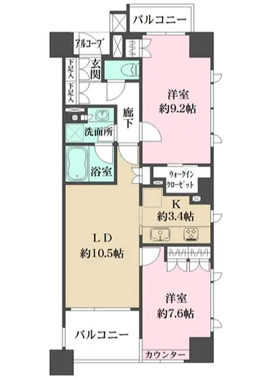 パークハウス新中野ディーセント 501