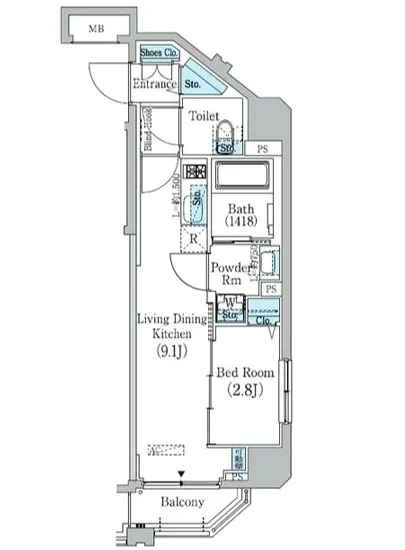 プライムブリス東中野駅前 701