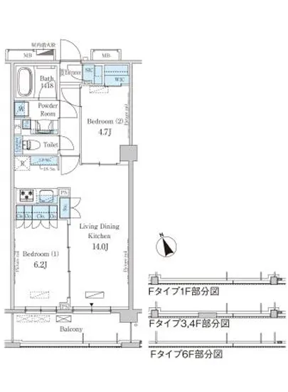 パークアクシス駒込ヒルトップ 603