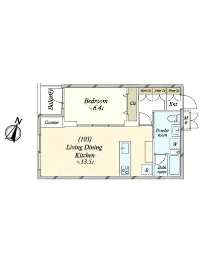 クオーレ中目黒 203