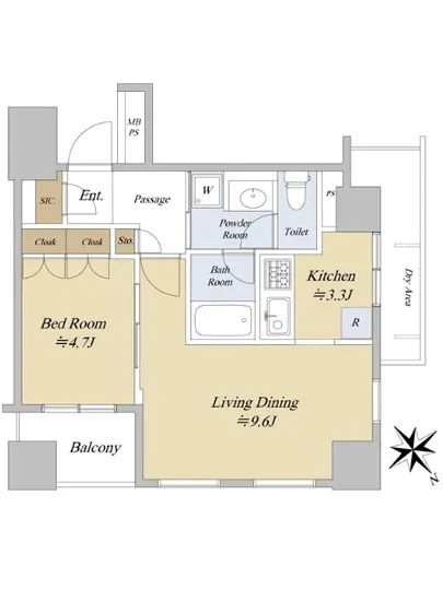 パークタワー池袋イーストプレイス 6F