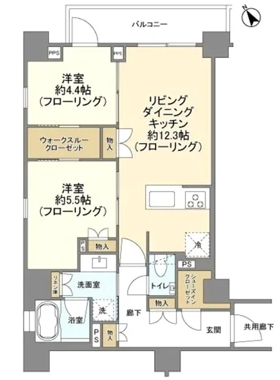 ピアース渋谷本町レジデンス 3F