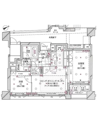 ピアース四谷 4F