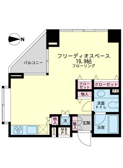 フリーディオ広尾南 8F