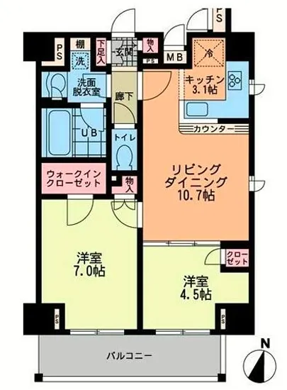 エスティメゾン赤羽 301