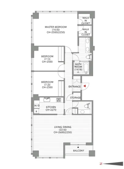 六本木ヒルズゲートタワーレジデンス 1202