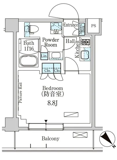 パークアクシス板橋MUSE 202