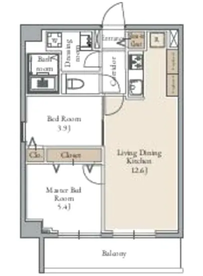 グランカーサ日暮里 803