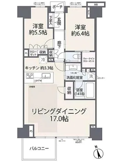 プラウド銀座東レジデンス 308