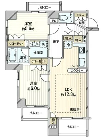 アビテ曙橋 3F