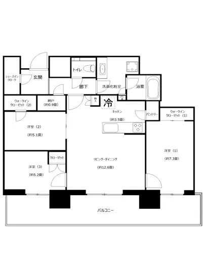 プラウドタワー目黒MARC 2205