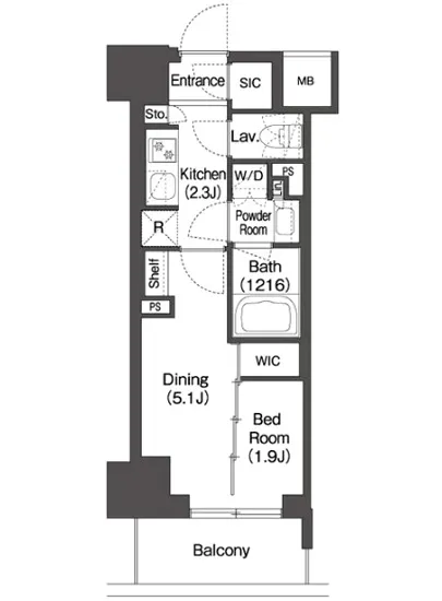 コンフォリア東新宿 713