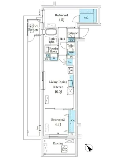 コスモグラシア板橋 404