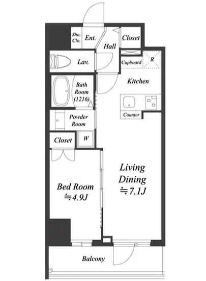 アルファプライム東陽町 201