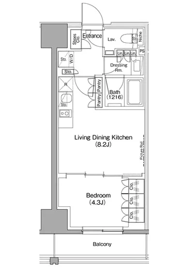 ザ・パークハビオ滝野川 1004