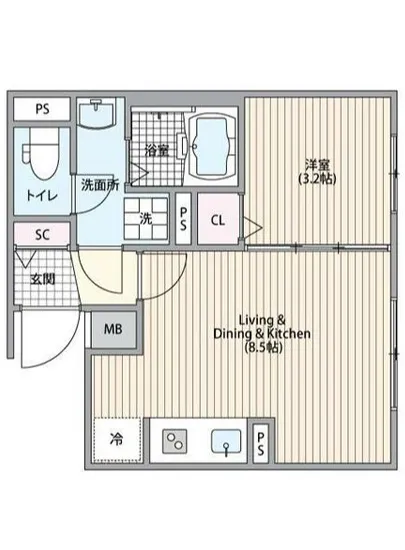 エルファーロ目黒1 201