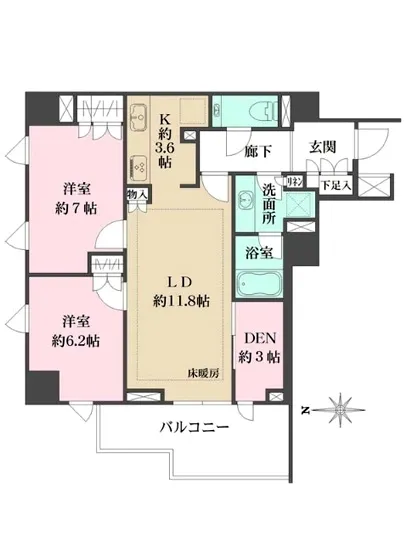 ザ・パークハウス代々木大山 408
