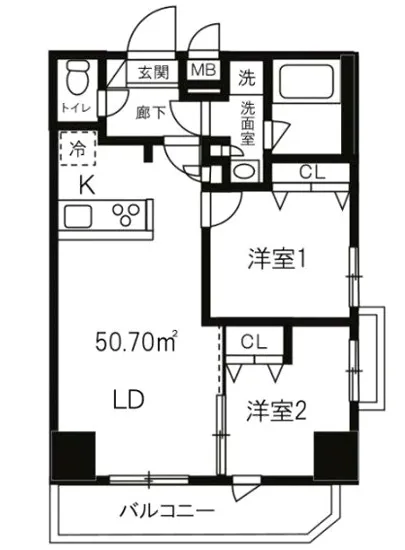 ハーモニーレジデンスグローバルキャピタル 1204