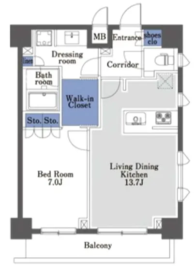 プライムメゾン八丁堀 905