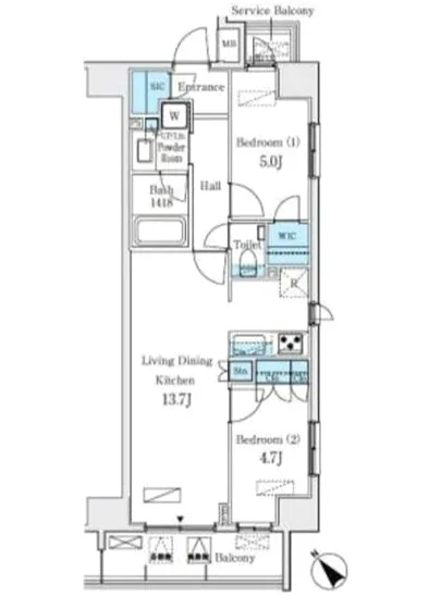オープンレジデンシア日暮里 404