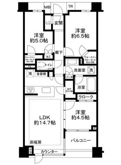 パークホームズ市ヶ谷ヒルトップレジデンス 410