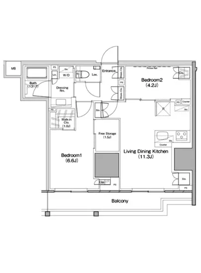 ザ・パークハビオ板橋区役所前 502
