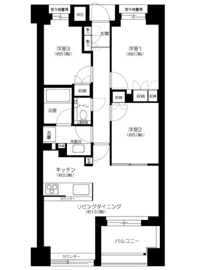 グランスイート神楽坂ピアース N-3F