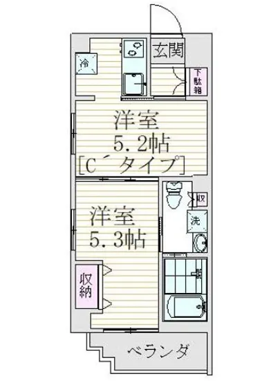 グランピア東中野 302