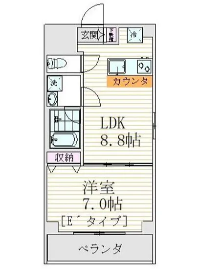 グランピア東中野 201