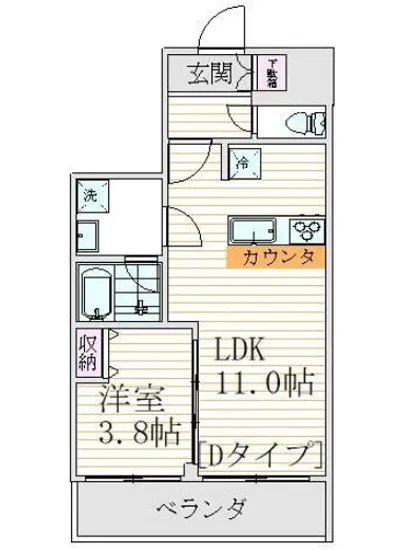 グランピア東中野 306