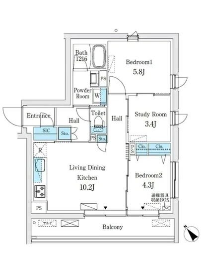 コスモグラシア板橋 501