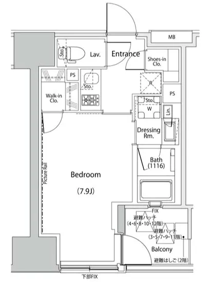 ザ・パークハビオ人形町レジデンス 607