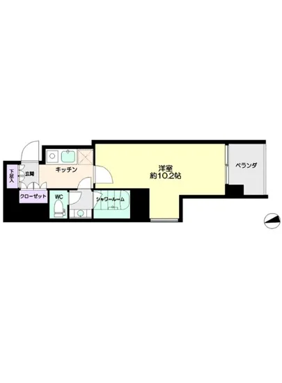 エルスタンザ新宿御苑 601