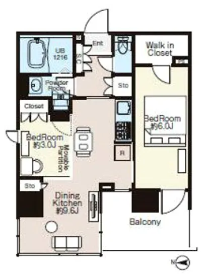 ライオンズフォーシア蔵前オアシス 1101