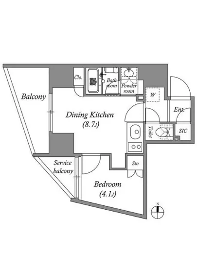 ブリリアイスト蔵前アベニュー 406