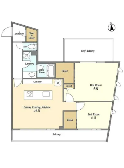 プライムアーバン目黒東山 403