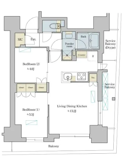 ブリリアイスト町屋 1004