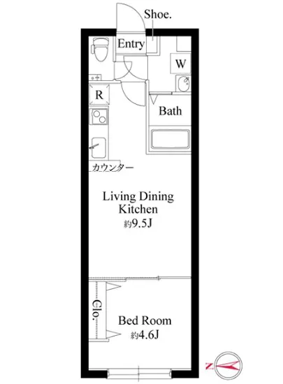 ディスティーノレジデンシア荒川 303