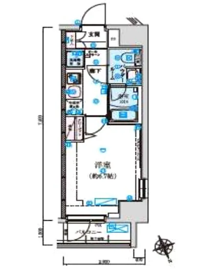 リヴシティ初台 301