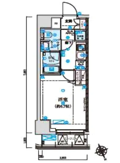 リヴシティ初台 303