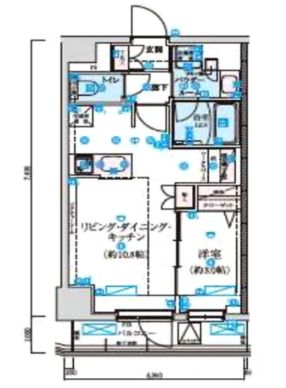 リヴシティ初台 702