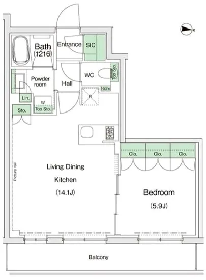 スタイリオ池上WeLL 408