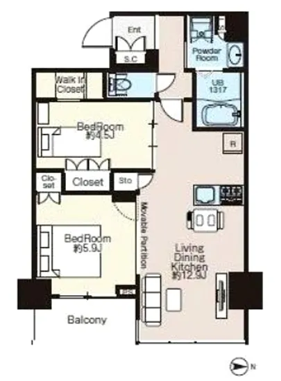 ライオンズフォーシア蔵前オアシス 1104