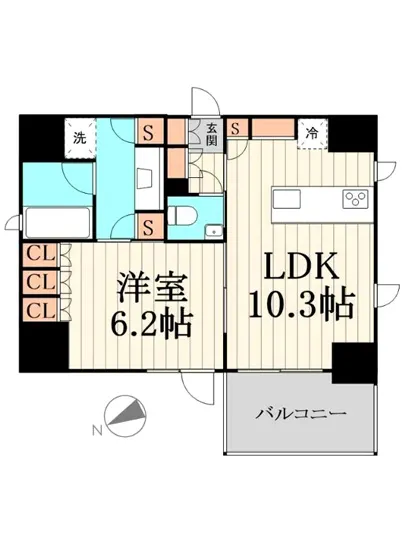 グリーンパーク築地 5F