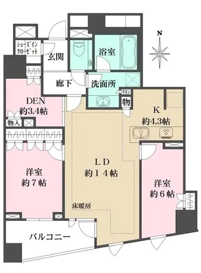 ザ・パークハウス代々木大山 503